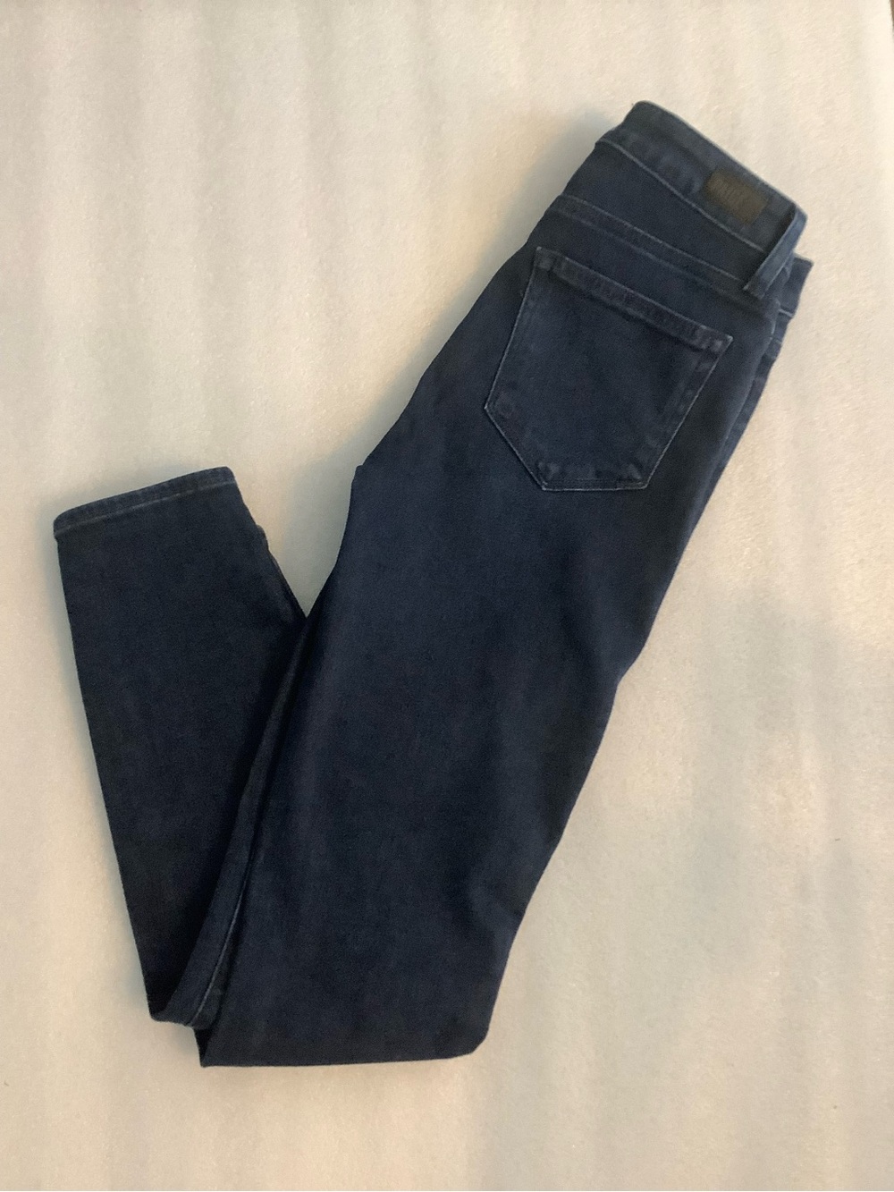 PAIGE Deep Indigo Denim Jeans